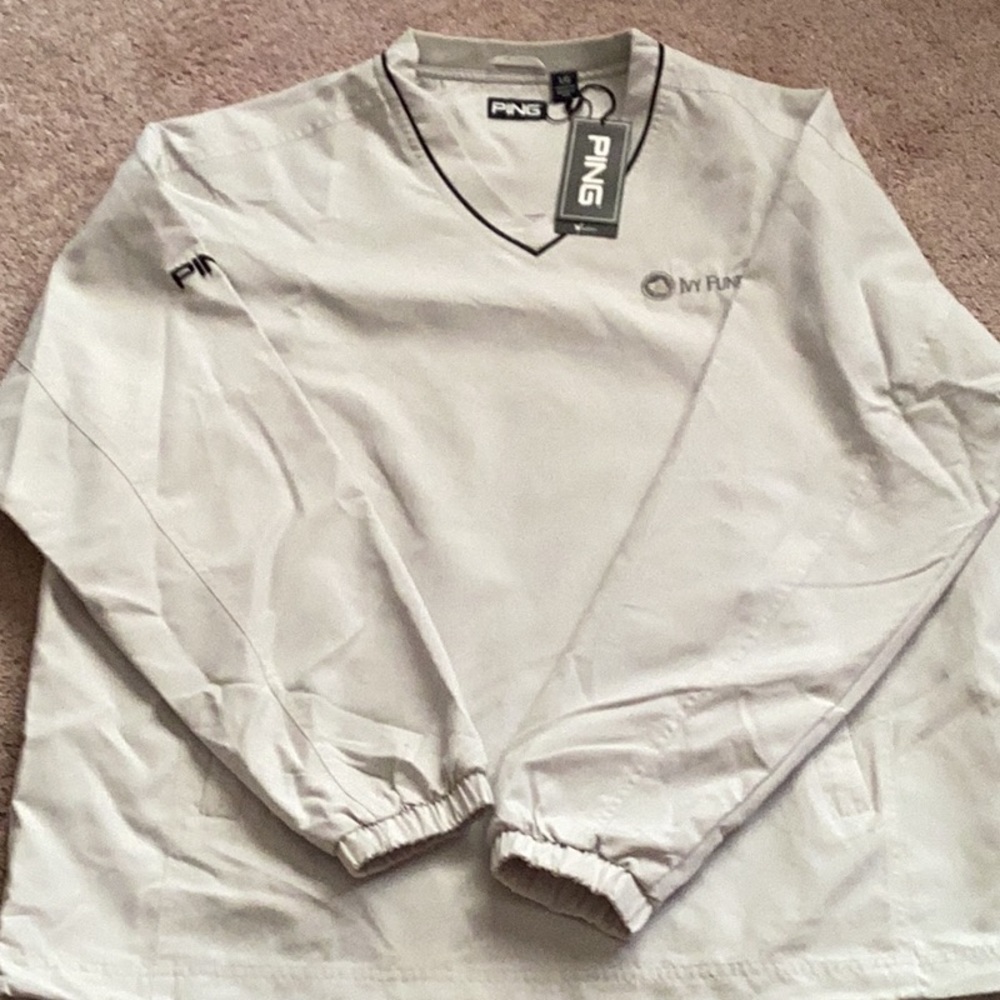 PING Men’s Golf Windshirt Pullover